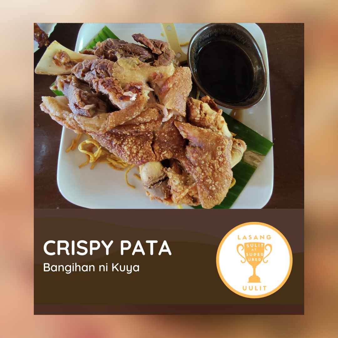 Crispy Pata Bangihan ni Kuya Lasang Sulit at Uber Super Uulit