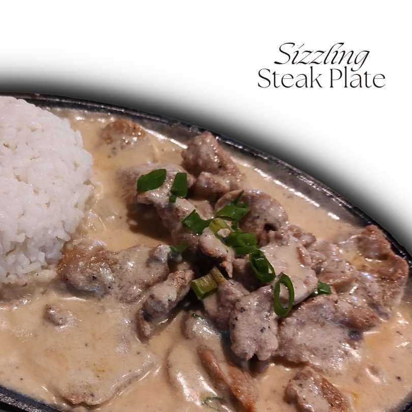Sizzling Steak | Larry’s Sarapoi